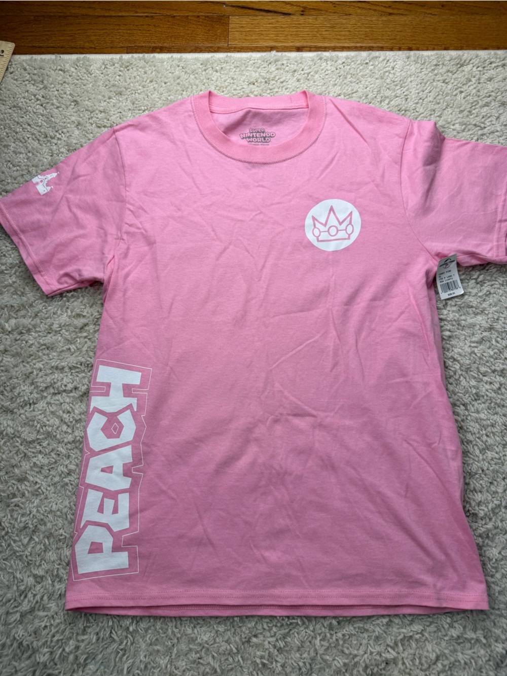 Youth XL Princess Peach Graphic Tee NWT